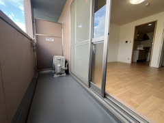 ラフィネシャンブル3階1K ベランダの画像