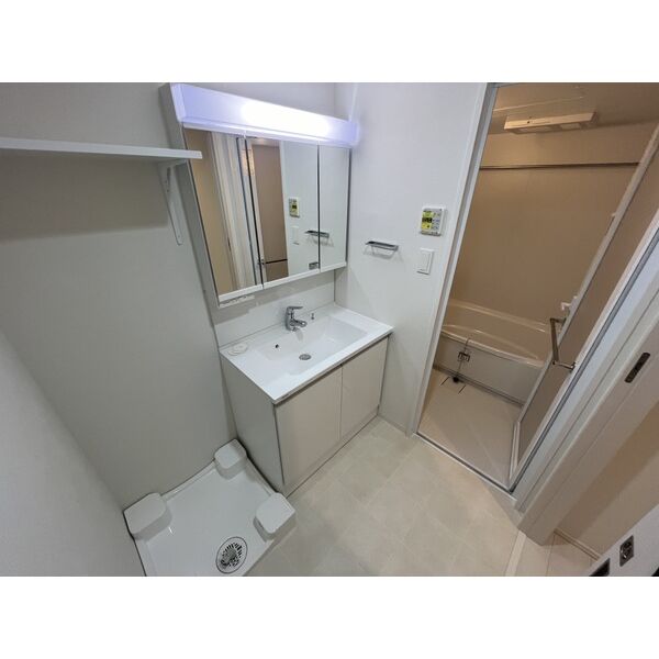 スプランディッド上本町WEST2階1LDK 洗面所の画像