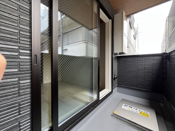 セイワパレス門真 1階1LDK ベランダの画像