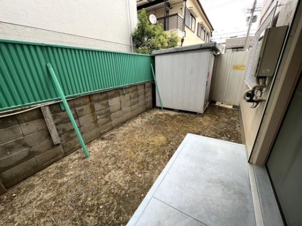 サンメゾン難波　1階3DK ベランダの画像