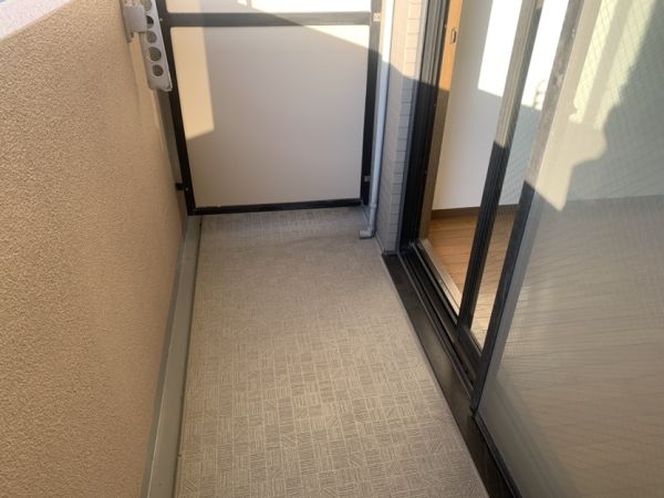 プレサンス阿倍野阪南町3階1K ベランダの画像