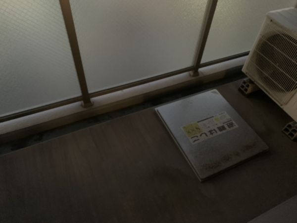 エスリード大阪城アクシス10階1K ベランダの画像