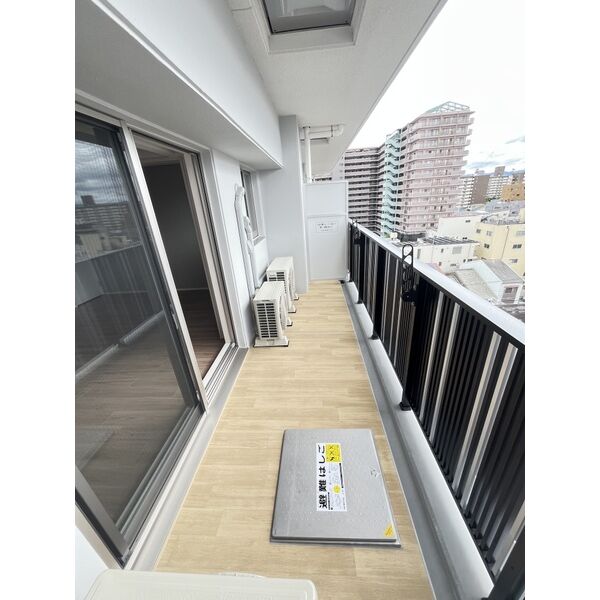 スプランディッド城東関目8階2LDK ベランダの画像