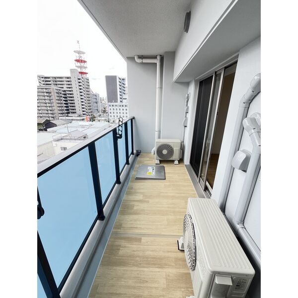 スプランディッド城東関目7階2LDK ベランダの画像