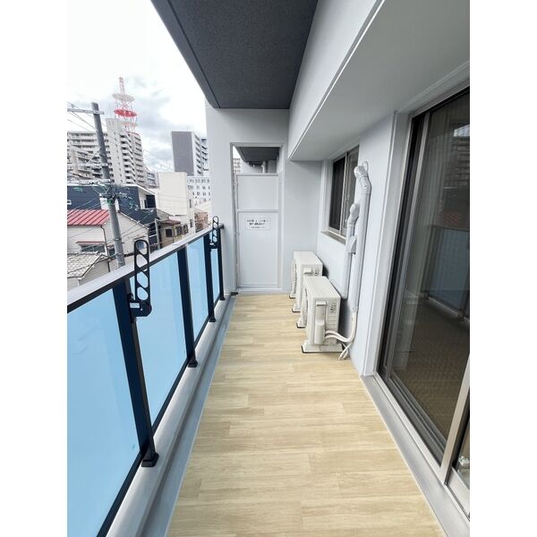 スプランディッド城東関目3階2LDK ベランダの画像