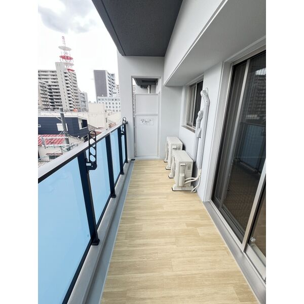 スプランディッド城東関目4階2LDK ベランダの画像