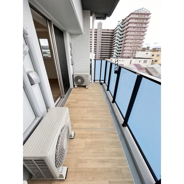 スプランディッド城東関目5階2LDK ベランダの画像