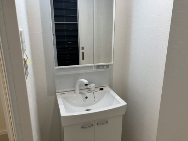 プルメリア阪大前1階1K 洗面所の画像