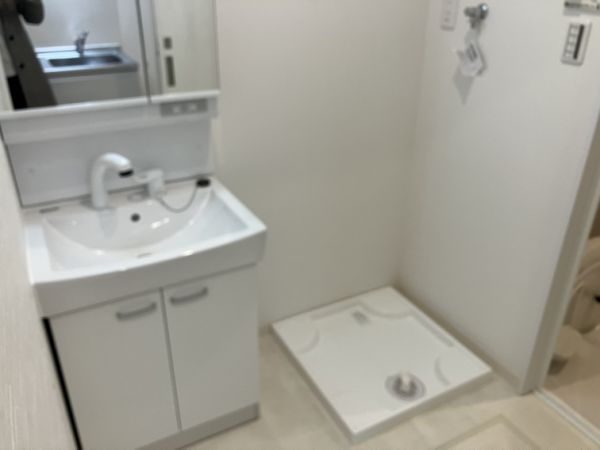 プルメリア阪大前1階1K 洗面所の画像