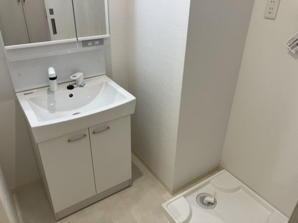 プルメリア阪大前1階1K 洗面所の画像