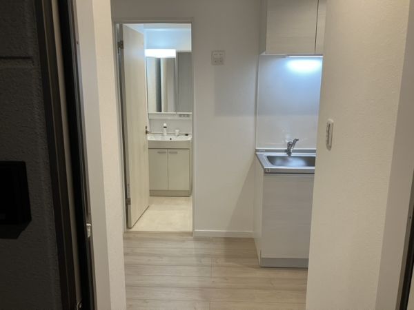 プルメリア阪大前1階1K 玄関の画像