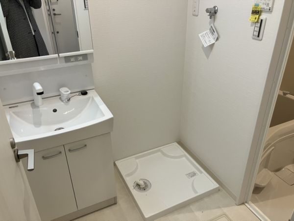 プルメリア阪大前1階1K 洗面所の画像