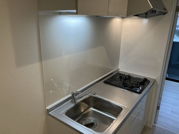 プルメリア阪大前1階1K キッチンの画像