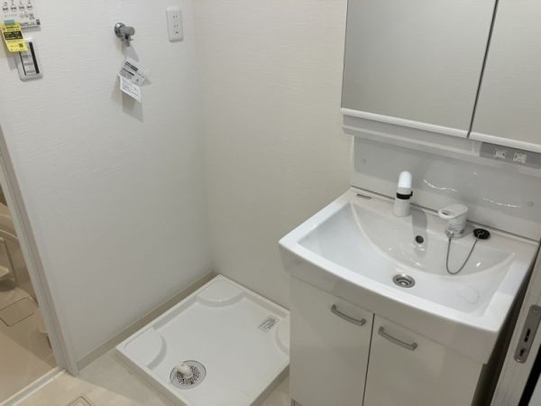 プルメリア阪大前1階1K 洗面所の画像