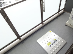 K&K芥川4階1K ベランダの画像