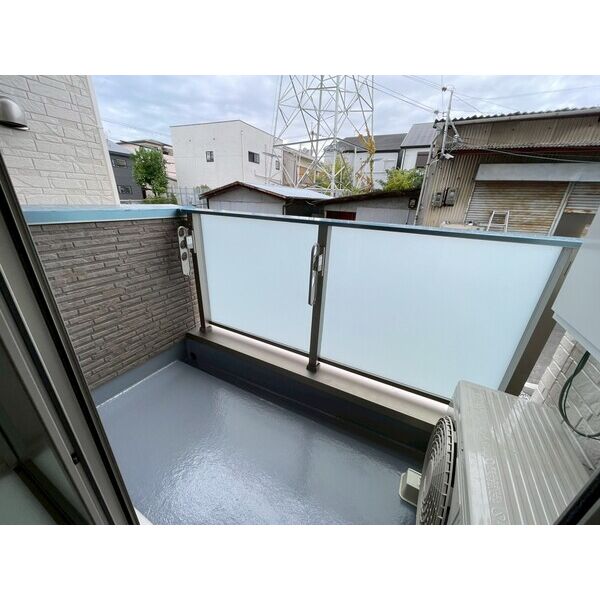 DEAR KINDAI01階1DK ベランダの画像
