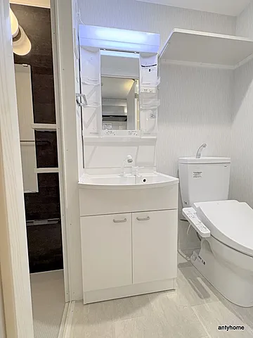 エグゼ大阪ＣＩＴＹルーエ4階1K 洗面所の画像