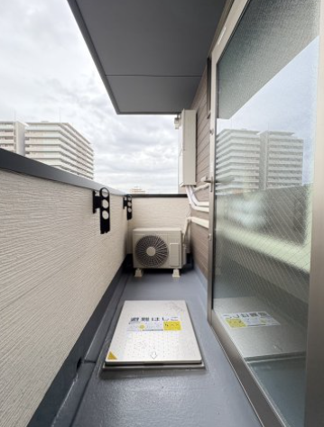 Muse ZioⅤ1階1LDK ベランダの画像