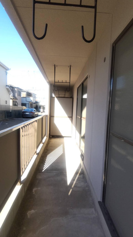 クレアール忠岡1階2LDK ベランダの画像