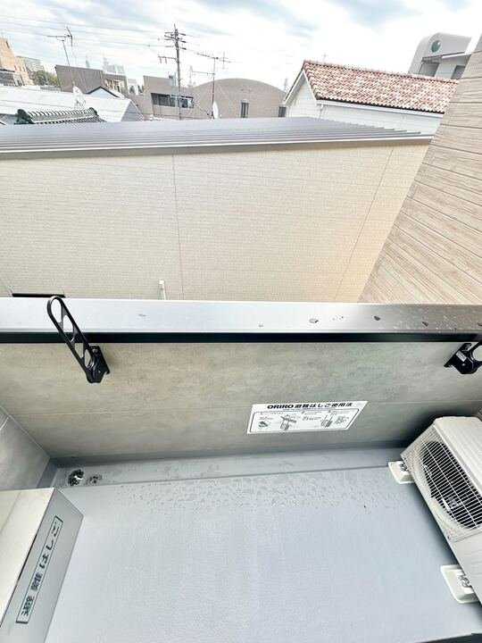 robot home 鶴里 The Park1階1LDK ベランダの画像