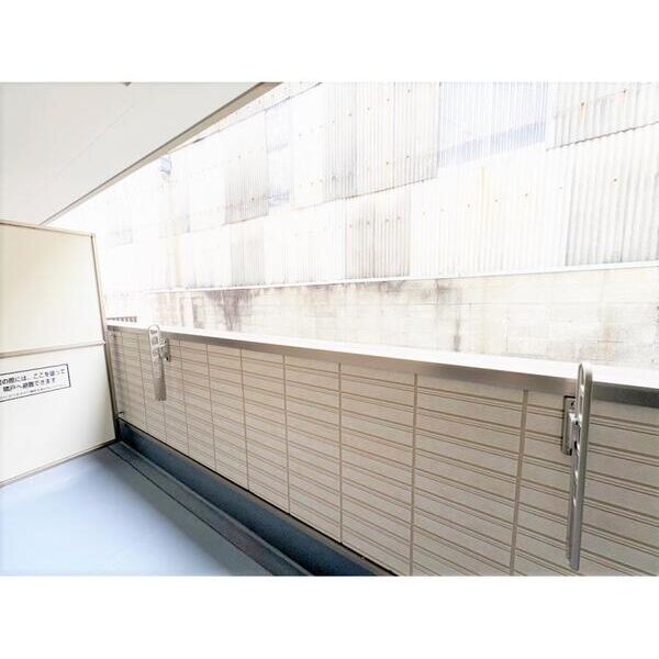 CASA　CALMA菱木01階2LDK ベランダの画像