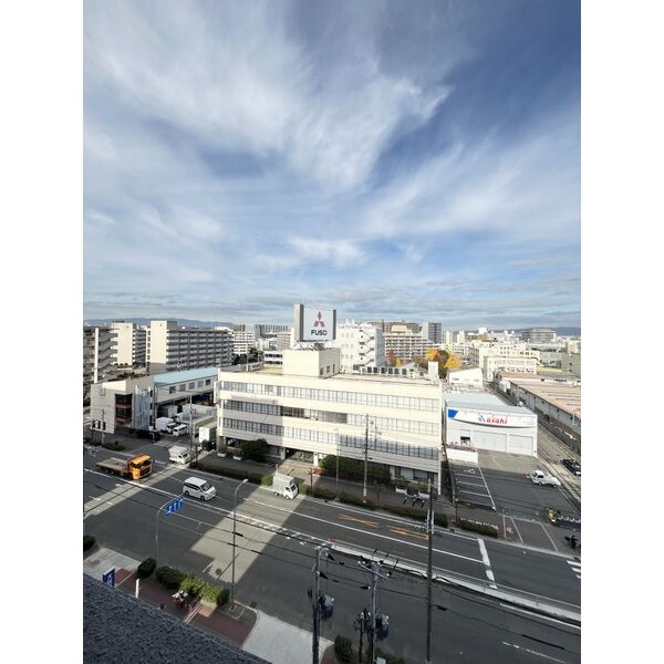 レジュールアッシュ塚本レジデンス8階1K 景観の画像