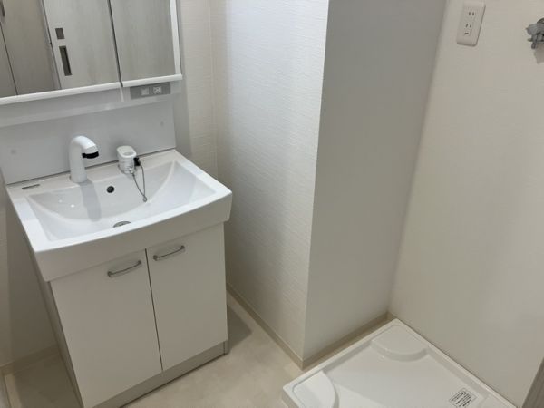 プルメリア阪大前2階1K 洗面所の画像