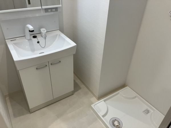 プルメリア阪大前3階1K 洗面所の画像