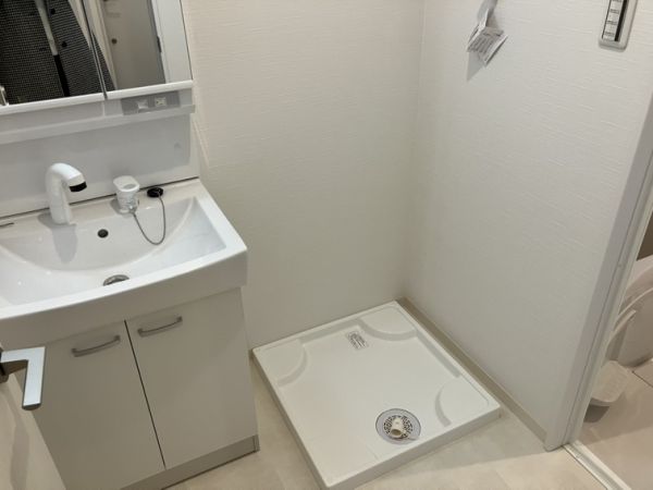 プルメリア阪大前3階1K 洗面所の画像