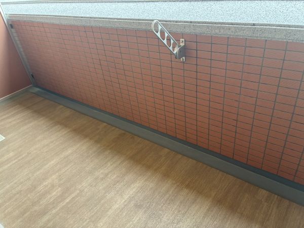 プレジオ難波EURO12階1LDK ベランダの画像