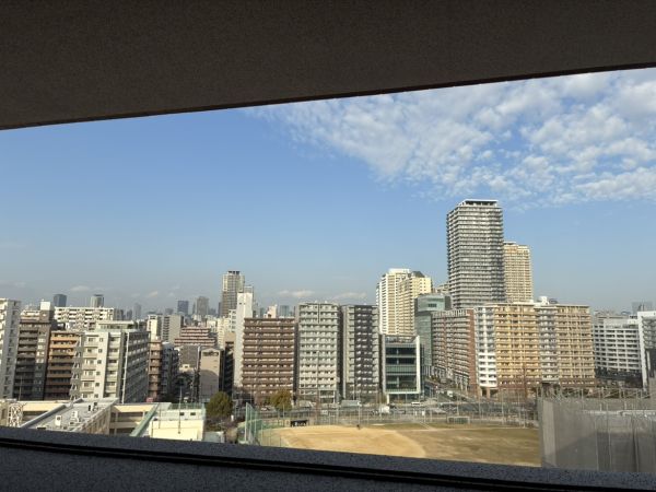 プレジオ難波EURO12階1LDK 景観の画像
