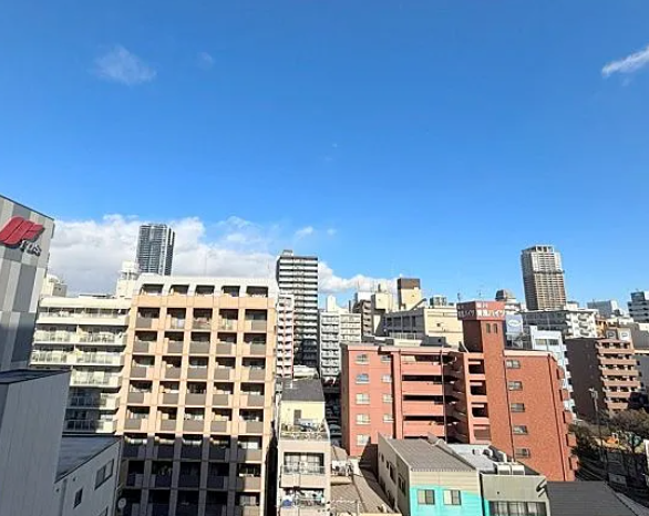 リヴェント難波ウエスト14階1K 景観の画像