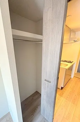 リヴェント難波ウエスト11階1K 収納の画像