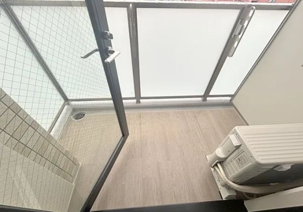 リヴェント難波ウエスト10階1K ベランダの画像