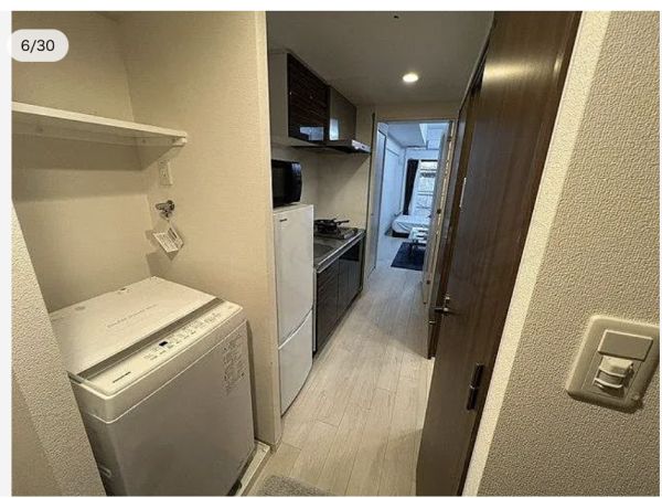 Luxe深江橋Ⅱ6階1K 部屋①の画像