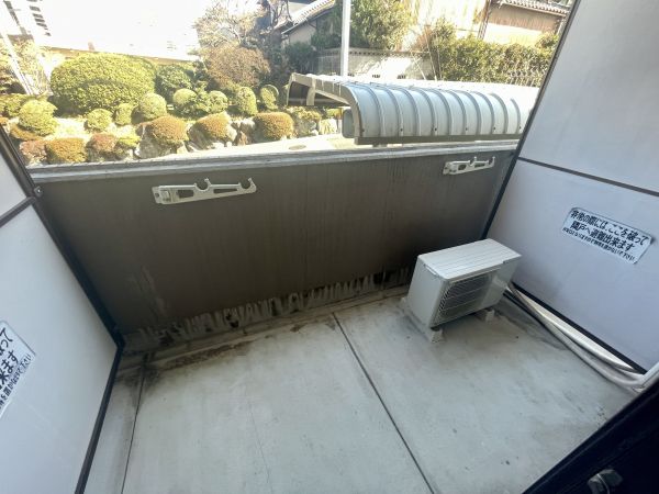 ラフォーレ竹山1階1K ベランダの画像