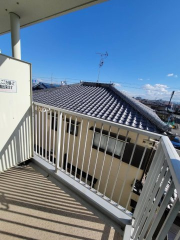 ラポール浜寺3階3LDK ベランダの画像