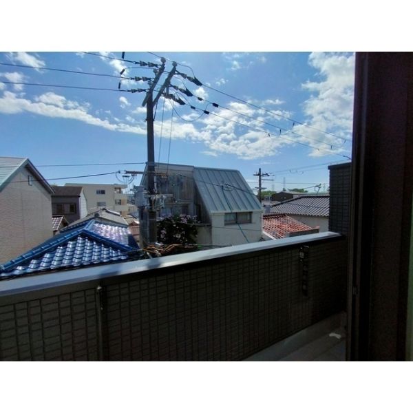 セレニティ八雲北町２丁目3階1LDK ベランダの画像