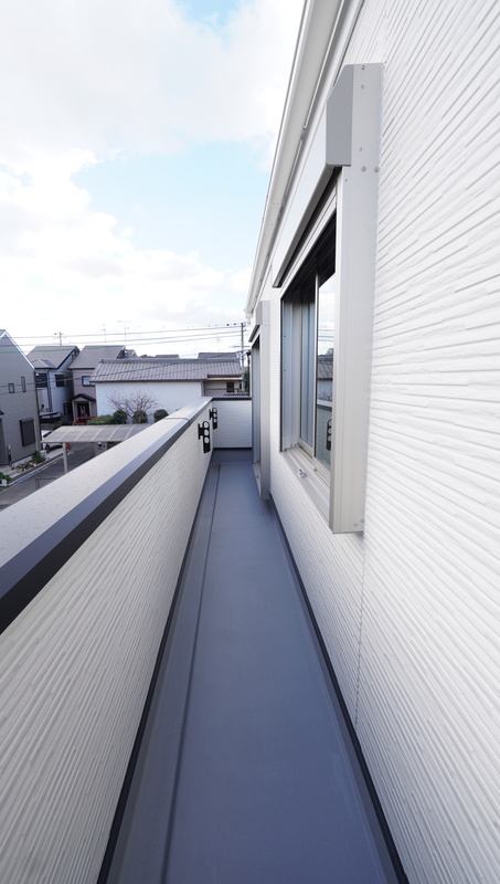 ソエル海塚2階2LDK ベランダの画像