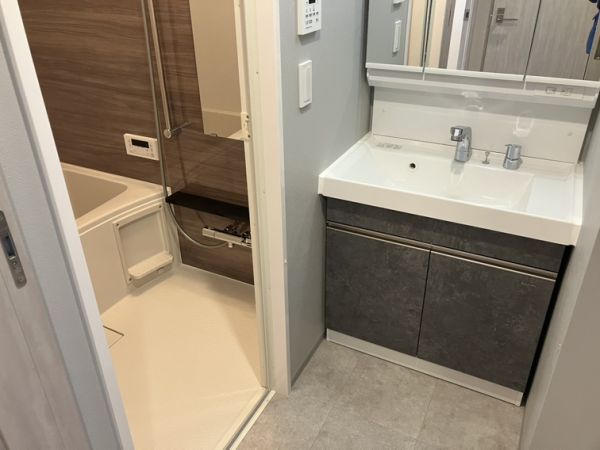 ブランシエスタ南吹田パークサイド4階1LDK 洗面所の画像