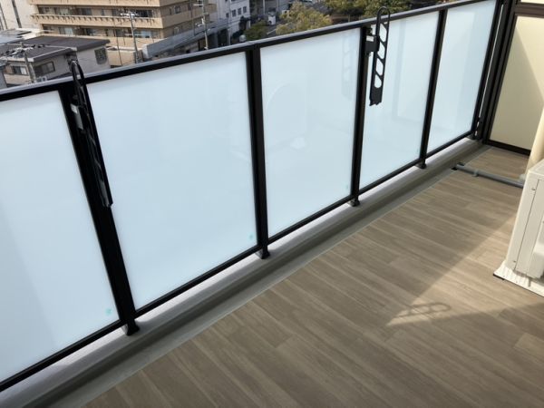 ブランシエスタ南吹田パークサイド6階1LDK ベランダの画像