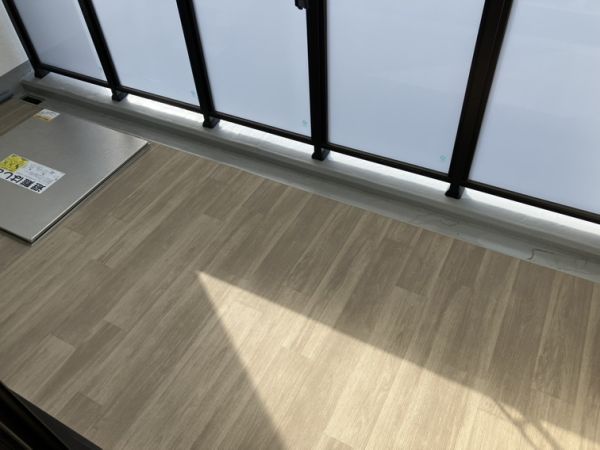 ブランシエスタ南吹田パークサイド6階1LDK ベランダの画像