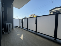 アストラルグラミ阿倍野1階1LDK ベランダの画像