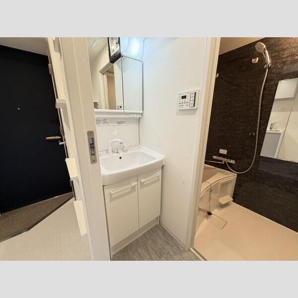 パークヒルズ天保山Moe01階1K 洗面所の画像