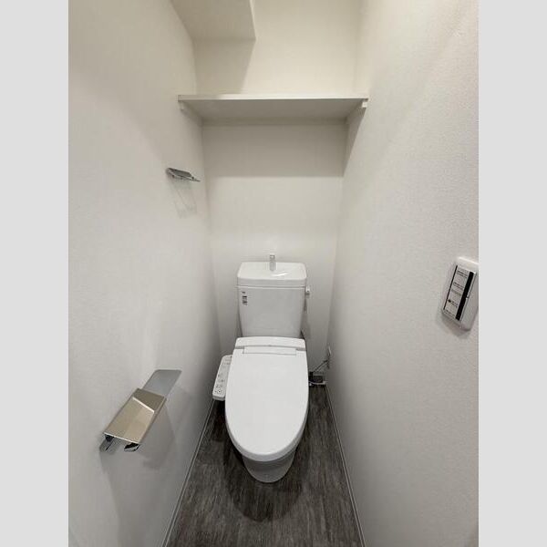 パークヒルズ天保山Moe02階1K トイレの画像