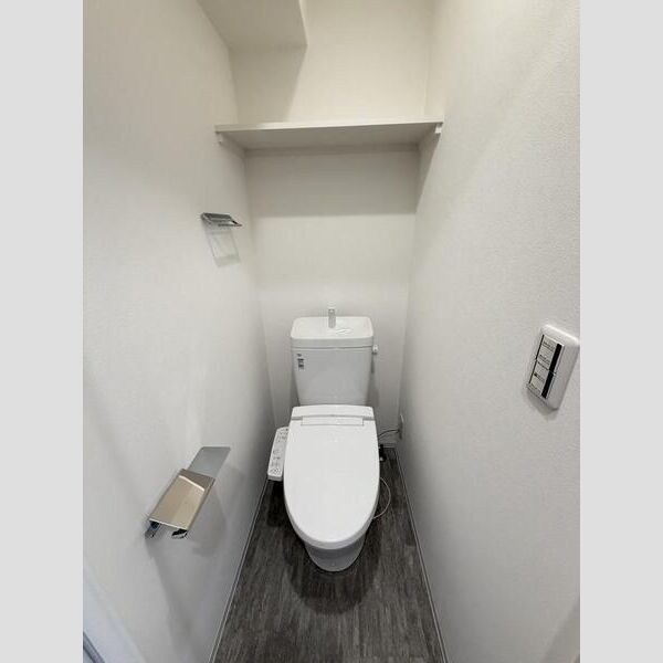 パークヒルズ天保山Moe06階1K トイレの画像
