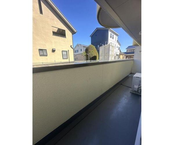エステートピア吉田　1階3DK ベランダの画像