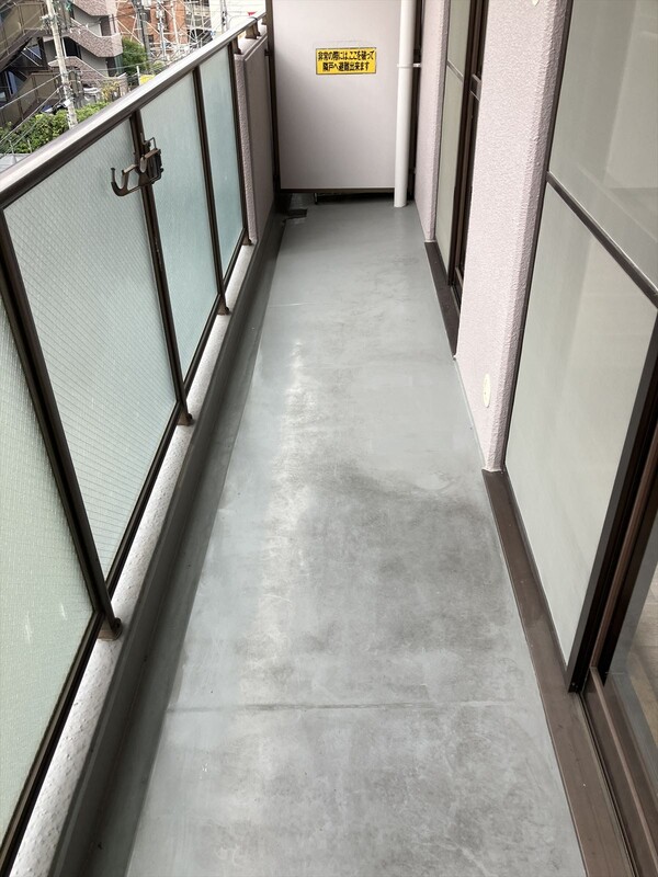 グレーシア大西4階3LDK ベランダの画像