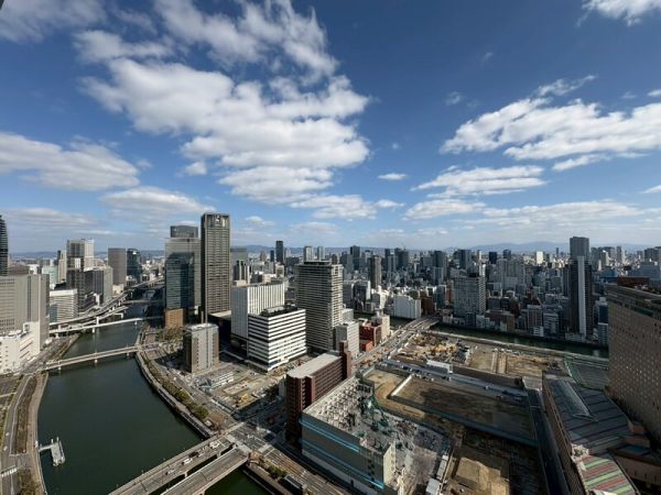 シエリアタワー中之島39階4LDK以上 景観の画像