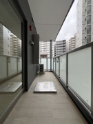 ハピネスガーデン新大阪4階1LDK ベランダの画像